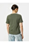 Slogan Printed T-Shirt Crew Neck Short Sleeve Cotton Standard Fit - 4