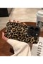 Iphone 14 pro compatible case matte yellow leopard pattern soft camera protected cover - 4