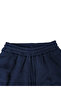 Navy Blue Straight Leg Baggy Fit Comfortable Wear Sweatpants - 2