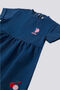 U.S. Polo Assn Navy Blue Baby Girl Dress - 2