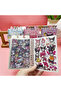 Cinnamoroll - Sanrio Kawaii Spiral 16 Sheets Sticker Decal 8 Sheets Notebook - 7