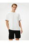 Cargo Pocket Bermuda Shorts with Lace-up Waist - 2
