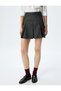 High rise mini pleated skirt. - 3