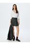High rise mini pleated skirt.