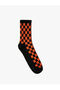 Checkerboard Patterned Socks - 2