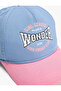 College Cap Hat with Embroidery Detail Cotton - 3