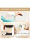 Reusable Castor Oil Pack Wrap Kit, Velcro Adjustable for Waist & Neck - 3