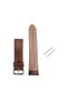 R4106W Leather Strap - Tan - White - 18mm - 3