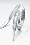 80 cm Shiny Metallic Lurex Luxury Wide Shoelaces for Young - 1 Pair - 2
