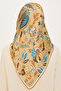 Armine Silk Scarf 9227D - Sura-37 Model - 4