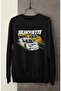 Lamboorghini Huracan Gt Printed Hoodless Sweatshirt, Unisex Oversize Car Themed Swea