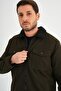 Zip Shirt Collar Jacket with Pockets (Ag-North-J55-01) - 8