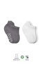 Organic Baby Kids 2-Piece Colors Combed Cotton Non-Slip Sneakers Socks