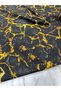Black Marble Pattern Dress Shirt Crepe Fabric Our Product Is Sold in Pieces 1 Piece 1 Meter - 2