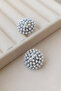Retro Touch Stylish Elegant Boutique Earring Design with Silver Ball Motif - 7