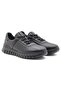 Genuine Leather Men's Sports Walking Shoes 2405 Black