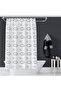 Bathroom Curtain 2X100X200 Double Wing Shower Curtain with Ring Gift Shower Cabin Curtain 2109
