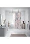 Bathroom Curtain 1X120X200 Single Wing Shower Curtain with Ring Gift 2110