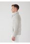 Light Beige Fur Suede Coat - 4