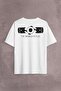 The World Is Flat Speed Track Race Back Front Printed Oversize T-Shirt Unisex T-shirt - 2