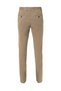 Khaki Color Stretch Waist Corded Chino Pants - 8