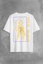 No Justice No Peace Justice Peace Urban Street Culture Urban Wear Back Front Printed Oversize T-Shirt Uni