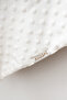 Plush Double Layer Chickpea Embossed Baby Blanket - 100x120 cm - 2