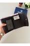 Genuine Leather Women's Wallet, Convenient in Size, Fits in Any Bag, Melen Crocodile Patterned Brown - 2