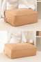 2-piece under bed pillow quilt sweater cover - 4