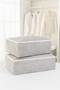 2-piece under bed pillow quilt sweater cover