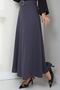 Belted Mevlana Skirt Smoked Hm2370 - 2