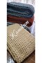 Plush Velvet Soft Alize 100 X 100cm Hand Knitted Baby Blanket