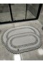 Jute 2-Piece Mat, Bathroom Mat, Door Mat, Balcony Mat, Mat Set - 2