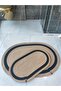 Jute 2-Piece Mat, Bathroom Mat, Door Mat, Balcony Mat, Mat Set, Gift, Dowry - 2