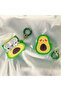 AirPods 4Th Generation Compatible Avocado Patterned AirPods Case - 3