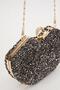 Platinum Metal Strap Evening Dress Bag - 2