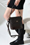 Brown Bucket Model Printed-Textured Women's Bag Single Compartment Cross Strap Shoulder and Hand Bag Stylish - 2