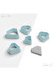 Diamond-Shaped Polymer Clay Mold, Earring Mold, Clay Cutter, 5 Sizes, No:974 - 2