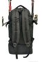 Black, Waterproof Fabric Camping Fishing and Travel Backpack with Thermal Bottom Compartment 70*34*27 cm - 6