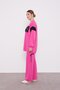 Fuchsia Pearl Detailed Sports Suit - 3
