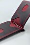 Burgundy Men's Wallet with Money Clip Genuine Leather Thin Practical Card Holder Wallet - 4