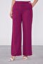 Fuchsia Belt Detailed Chiffon Double Suit - 6
