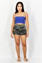 Women Camouflage Print Basic Shorts, Multicolor - 4