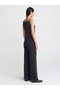 71586 Double Leg High Waist Trousers-Anthracite - 2