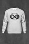 Gray Sweatshirt with Gazi Mustafa Kemal Atatürk 1881 - November 10, 1938 Printed , Unisex Sweatshirt
