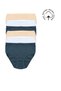 6-Piece Women's Black and White Skin Color 100% Cotton High Waist Ribbed Camisole High Quality Flexible Bato Panties