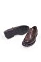 Romeo Brown 100% Genuine Leather Men's Classic Casual Shoes - 6