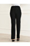 Women's High Waist Front Ribbed Lycra Recovery Spanish Leg Palazzo Pants - 6
