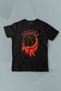 Short Sleeve Kids T-Shirt Basketball Sports Basketball Chicago Text Black Printed T-Shirt