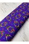 Purple Turkmen Pattern Dress/Shirt Crepe Fabric Our Product is Sold by the Piece 1 Piece 1 Meter - 4